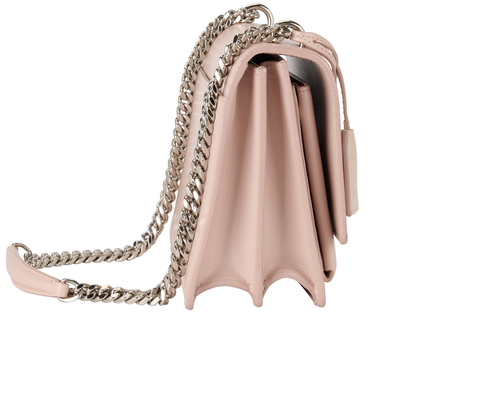 Medium Sunset, &pound;1,200, Handbags, Pink, Leather, Side view